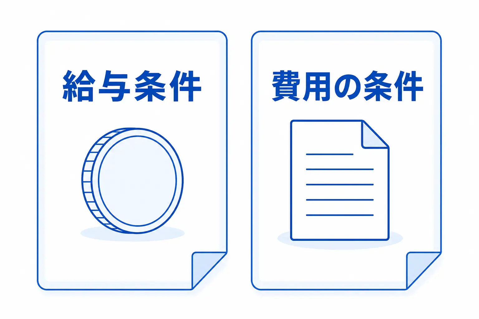 研修中の給与条件と、費用負担などの条件を書面で確認する