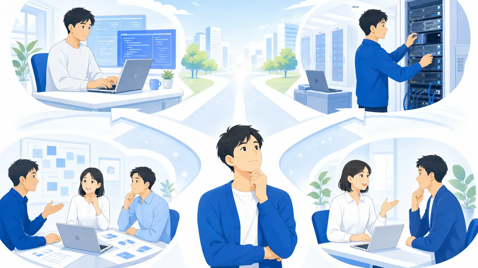 it業界向いていない人の特徴は？職種別に相性を確かめる方法